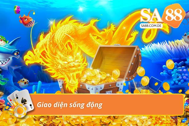 Giao diện cuốn hút các game thủ 